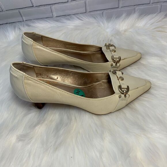 Circa Joan & David Prvue Kitten Heel Pumps  7. 5 - Picture 3 of 7